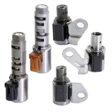 Imagem de ECOMARK Kit de solenoide de transmissão CVT 5 peças adequado para Toyota Corolla Echo Celica Allion Belta Etios Scion Yaris xB Pontiac Vibe 1.5L 1.8L 2.4L 2000-2015 Substituir U340E U341E U341F