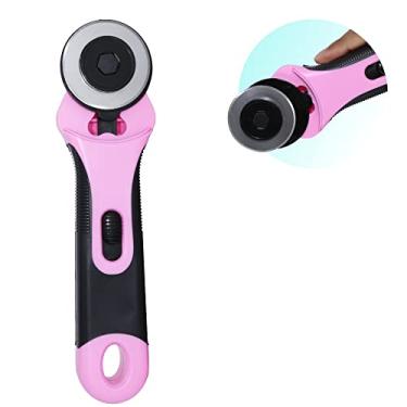 Imagem de Cortador Circular 45mm Manual Patchwork Scrapbook Rosa