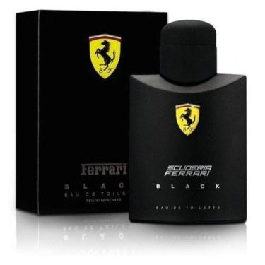 Imagem de Perfume Masculino Ferrari Black Legítimo 125 Ml