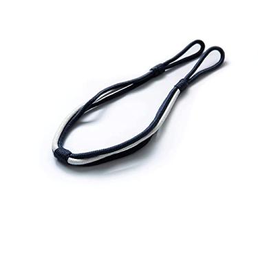 Imagem de Suportes de cortina Laços de cortina de corda de algodão simples gravatas de cortina de combinação e combinação de duas cores fashion, T3,4 pcs