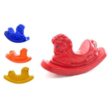 Imagem de Pônei Cavalinho Upa Gangorra Balanço Infantil de Plástico-Gangorra com