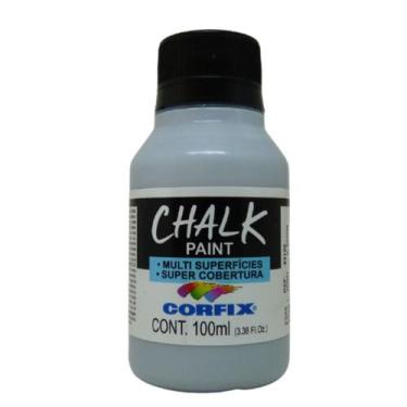 Imagem de Tinta Chalk Paint Corfix 100ml - 23100, 468 - CINZA