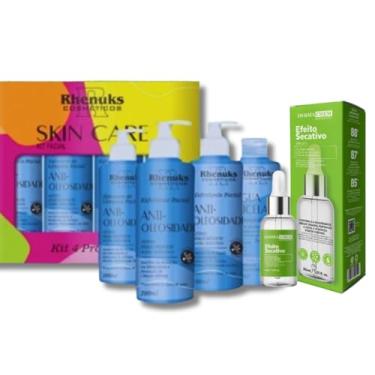 Imagem de Skincare Masculino anti oleosidade + Sérum Secativo Anti acne 88% eficácia comprovada - 5 ITENS