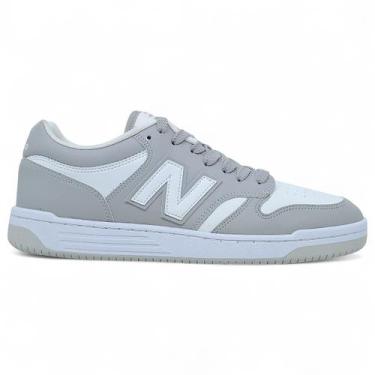 Imagem de Tenis New Balance Masculino 480 Nb Low Casual, Cinza, 40