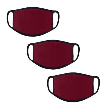 Imagem de 3pcs anti-poeira reutilizável pano de boca máscara de bolso tampa de b