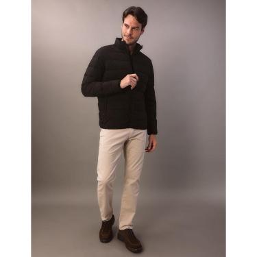Imagem de Jaqueta Masculina Matelasse Calvin Klein Com Ziper - Preto-Masculino