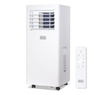 Imagem de Ar Condicionado Portátil BLACK+DECKER, 8.500 BTUs, 5.100 BTUs SACC para Ambientes de até 32,5m², Controle Remoto Completo e Kit para Janela