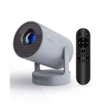 Imagem de Projetor Mini Electric FocusMagcubic 4K com WiFi 6 e Bluetooth 5.4, Alto-falante de 5W, Rotação de 180°, Portátil para Cinema em Casa