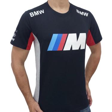Imagem de Camiseta Masculina Bmw Performance Moto Gp Preta - 235P-Masculino