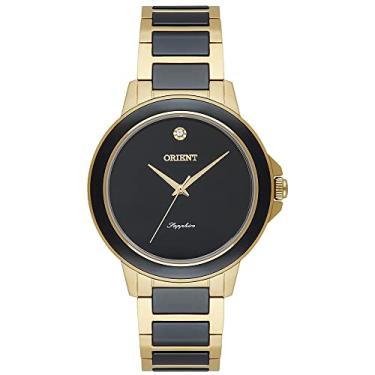 Imagem de Relógio Orient Eternal Feminino FTSS0100 P1KP Dourado/Preto