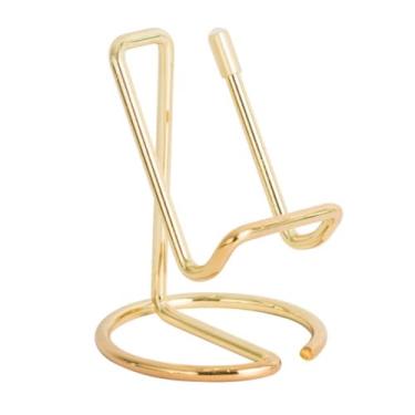 Imagem de 2 peças simples universal tablet computador suporte para celular suporte para celular suporte para mesa (ouro)