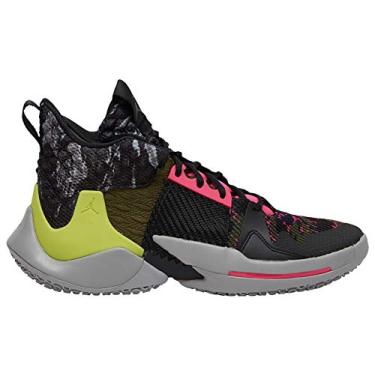 Imagem de T nis de basquete masculino Nike, Light Smoke Grey/Cyber Russell Westbrook, 14