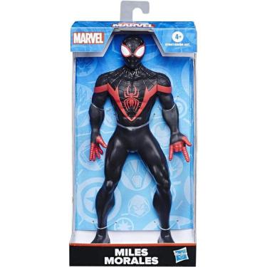 Imagem de Marvel, Boneco Miles Morales Olympus, Preto e vermelho