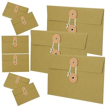 Imagem de Didiseaon 10 Pcs Saco de correio arquivo escritorio matérias escolares envelope de carta vintage pastas de arquivo de envelopes sacos de armazenamento para a envelopes antigos bolso