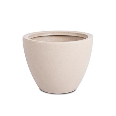 Imagem de VASO POLIETILENO CONE BAIXO N°28 P/PLANTAS E JARDINS DECORATIVO (AREIA)