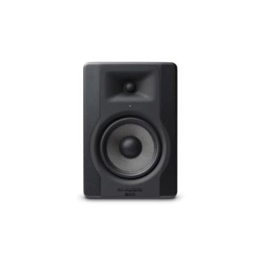 Imagem de M-Audio BX5 – Alto-falante monitor de estúdio de 5 polegadas para produção musical e mixagem com controle de espaço acústico, alto-falante ativo de 2 vias de 100 W, único, preto