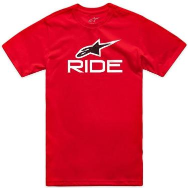Imagem de Camiseta Alpinestars Ride 4.0 Vermelho