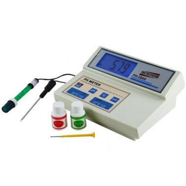 Imagem de Medidor Ph Digital Faixa 0,00 A 14,00 Mv Orp Temperatura Usb Solução Calibração Ph-2600...