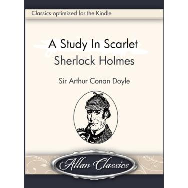 Imagem de A Study in Scarlet, by Sir Arthur Conan Doyle, [Annotated] [Illustrated] (English Edition)