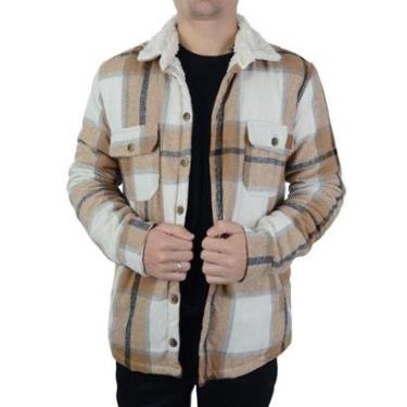 Imagem de Jaqueta Masculina Aéropostale Xadrez Peluciada-Masculino