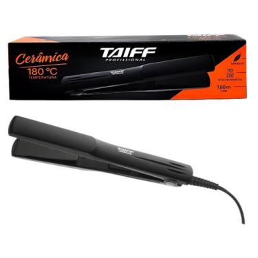 Imagem de Chapinha Cabelo Taiff Cerâmica 180 Graus Prancha Alisadora Bivolt Prof