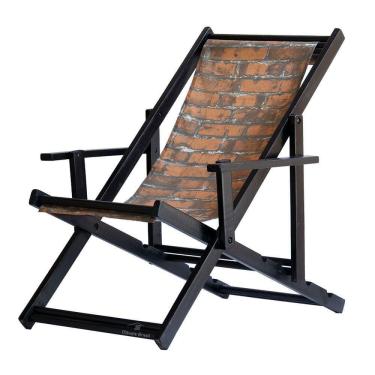 Imagem de Espreguiçadeira Preguiçosa Dobrável Black Cb-tijolos