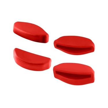 Imagem de Mryok Protetor de nariz de substituição para óculos de sol Oakley Top Knot OO9434 / Sideswept OO9445 - Vermelho