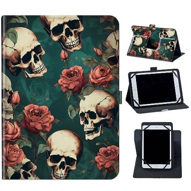 Imagem de Capa para tablet QunyiCO Y10 de 10,1 polegadas / Pritom Tronpad M10 de 10 polegadas, suporte giratório de 360 graus e capa com fecho magnético para tablet Pritom M10 de 10 polegadas, versão 2020,