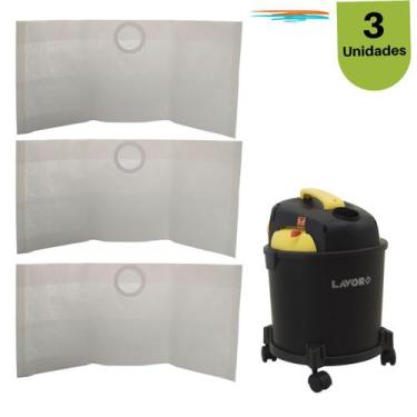 Imagem de Saco de Aspirador p/ LAVOR VAC 14 3Und Linha Profissional - AllClean