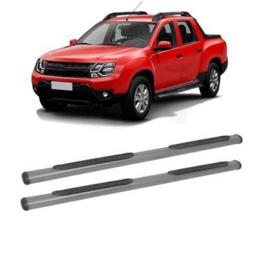 Imagem de Estribo Duster Oroch Expression 2016 Prata Oblongo - CCF