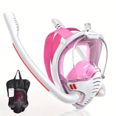 Imagem de Mascara Subaquática de de Mergulho Gold Sports Full Face Maui Double Snorkel