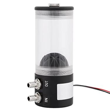 Imagem de Tanque de água do Computador do Cilindro, 10W DC 12V CPU CO2 Cooler Water Cooler Pump Tank Trocador de Calor Bomba de água Integrada, Silencioso, 3, Sistemas de Resfriamento de