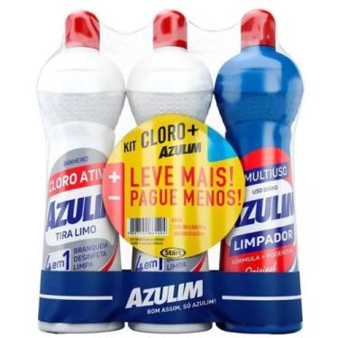 Imagem de Desengordurante Limão + Multiuso Tradicional + Tira Limo Squeeze 500ml