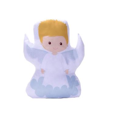 Imagem de Almofada Naninha Anjinho Para Bebe - deccoralle