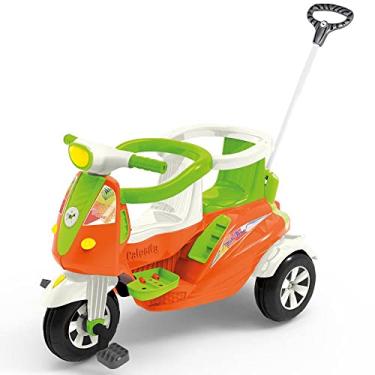 Imagem de Calesita Não Definido Veículo De Passeio Moto Duo 2 Em 1 Laranja