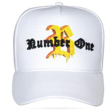 Imagem de Boné Blck Number one Snapback Unissex - Branco - BLCK BRASIL