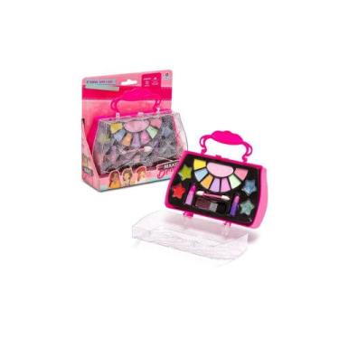 Imagem de Kit Maquiagem Infantil Maleta Antialérgica Make Brinq - Polibrinq