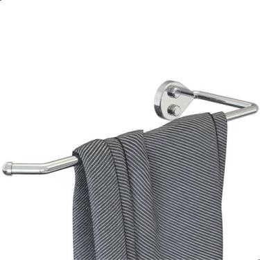 Imagem de Porta Toalha Rosto Suporte De Parede Cromado U.ARM - Unidas