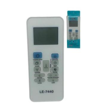 Imagem de 5 Controle Remoto Ar Condicionado Split Carrier Le-7440 - Lelong / It 