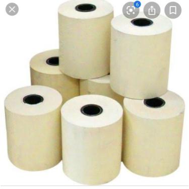 Imagem de Kit 10 Bobinas termicas 20mx 48 mm - Foco Vet 