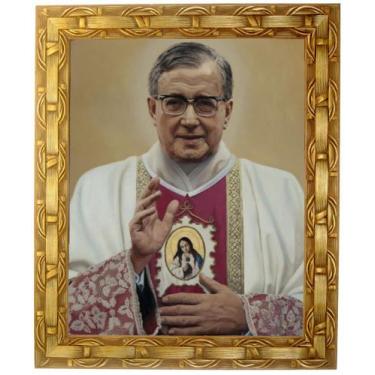 Imagem de Quadro De São Josemaria Escrivá,  Mod. 02, 30x25cm. Angelus