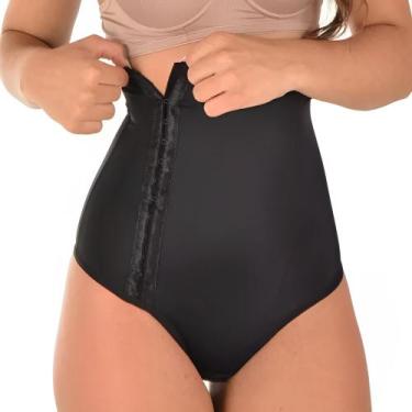 Imagem de Cinta Modeladora Pós Parto Alta Compressão Reforço Duplo - Fanáticos P