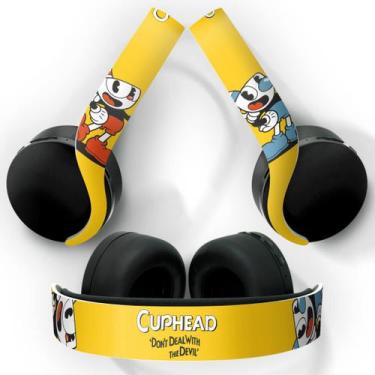 Imagem de Adesivo Compatível PS5 Headset Pulse 3D Playstation 5 Skin - Cuphead -