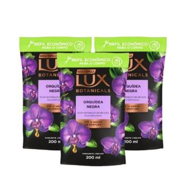 Imagem de Kit 3 Sabonete Líquido Lux Orquídea Negra Refil Barato