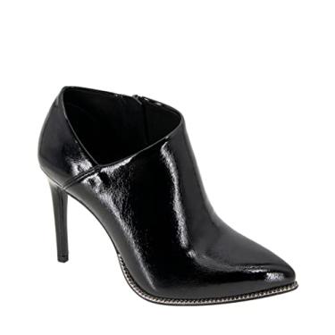 Imagem de BCBGeneration Bota feminina de cano curto Hadix, Patente preta, 5