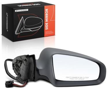 Imagem de A-Premium Espelho retrovisor elétrico do lado do passageiro - compatível com Audi A4/A4 Quattro 2002-2008, RS4 2007-2008, S4 2004-2008 - Espelho retrovisor externo externo dobrável manual aquecido -