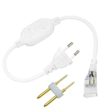 Imagem de 5 Peças De Conector Plug Para Mangueira Led Neon Fonte - Embralumi, Br