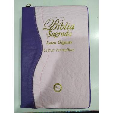 Imagem de Bíblia Sagrada com Letras Gigantes