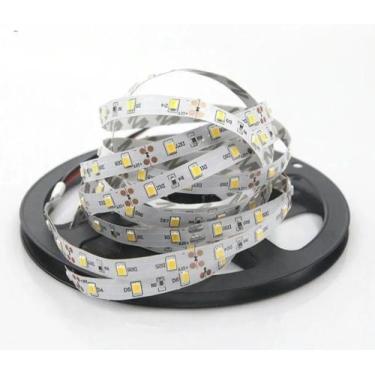 Imagem de Fita Led 3528 Branca Quente 3000k IP20 60LEDPor MT 12v Adesiva 5MTS - 