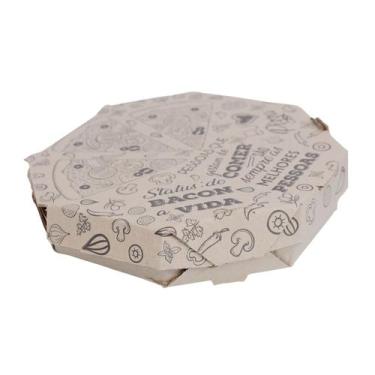 Imagem de Caixa De Pizza Tampa Acoplada Basic N 40 Com 25 Unidades - Tamarozzi, 